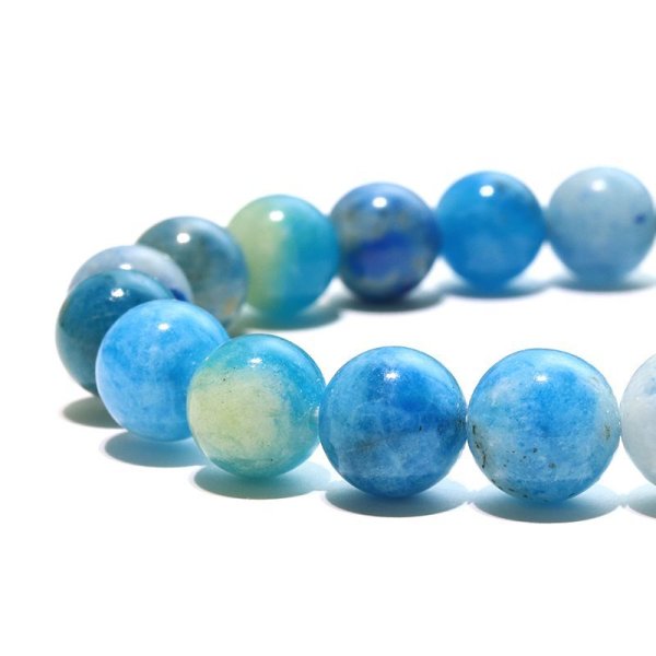 画像3: ブレス　アフガナイト＜アフガニスタン産＞　丸　約8.5mm　集中力　人間関係　高貴　パワーストーン　天然石　品番：17732