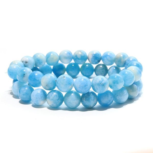 画像4: ブレス　アフガナイト＜アフガニスタン産＞　丸　約9mm　集中力　人間関係　高貴　パワーストーン　天然石　品番：17733