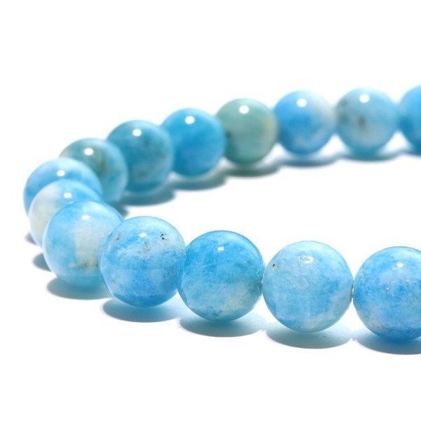 画像3: ブレス　アフガナイト＜アフガニスタン産＞　丸　約7mm　集中力　人間関係　高貴　パワーストーン　天然石　品番：17730