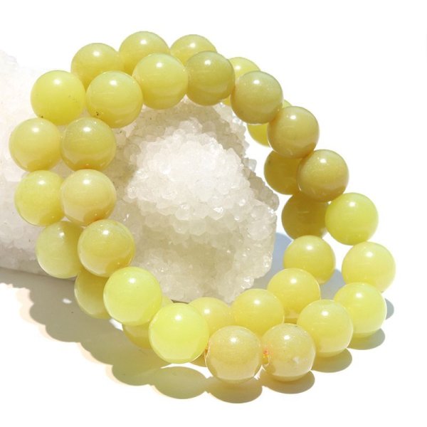 画像5: ブレス　ヒーラーライト＜アメリカ北西産＞　丸　約12mm　H&E社　証明書付き　ヒーリング　活性化　浄化　天然石　品番：17769