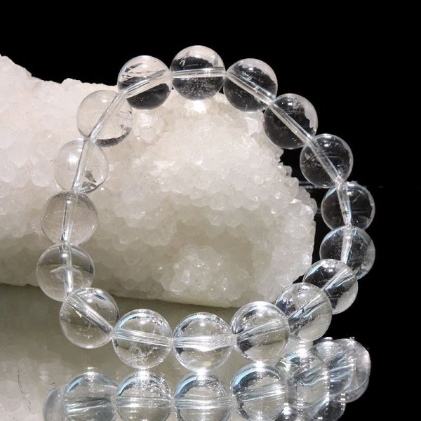 画像5: ブレス　モンドクォーツ＜タンザニア産＞　AAランク　丸　約12mm　証明書付き　循環　癒し　浄化　パワーストーン　天然石　品番：17777