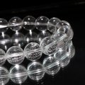 ブレス　ガネーシュヒマール水晶＜ヒマラヤ産＞　AAAランク　丸　約10mm　ヒーリング　浄化　パワーストーン　天然石　品番：17802