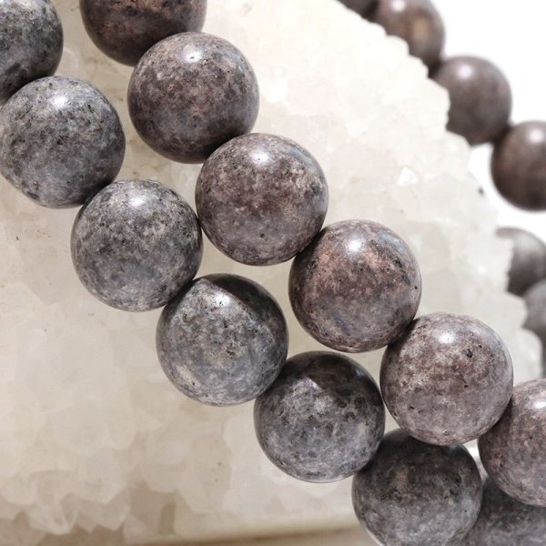 画像4: 【日本銘石】ブレス　男鹿石＜秋田県＞　丸　約8mm　金運　結束　協調　パワーストーン　天然石　品番：17813