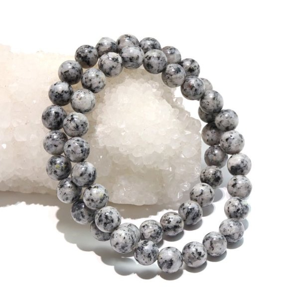 画像5: 【日本銘石】ブレス　サファイア天山石＜佐賀県＞　丸　約8mm　不変　誠実　慈愛　パワーストーン　天然石　品番：17808