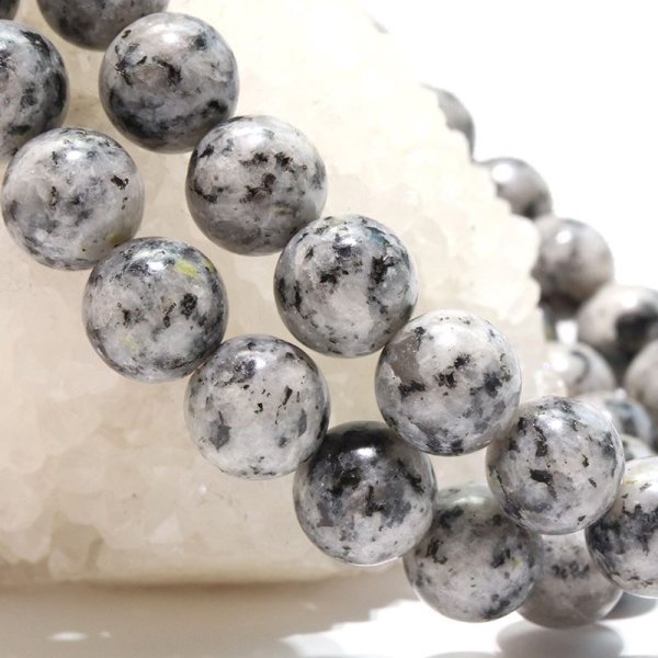 画像4: 【日本銘石】ブレス　サファイア天山石＜佐賀県＞　丸　約8mm　不変　誠実　慈愛　パワーストーン　天然石　品番：17808