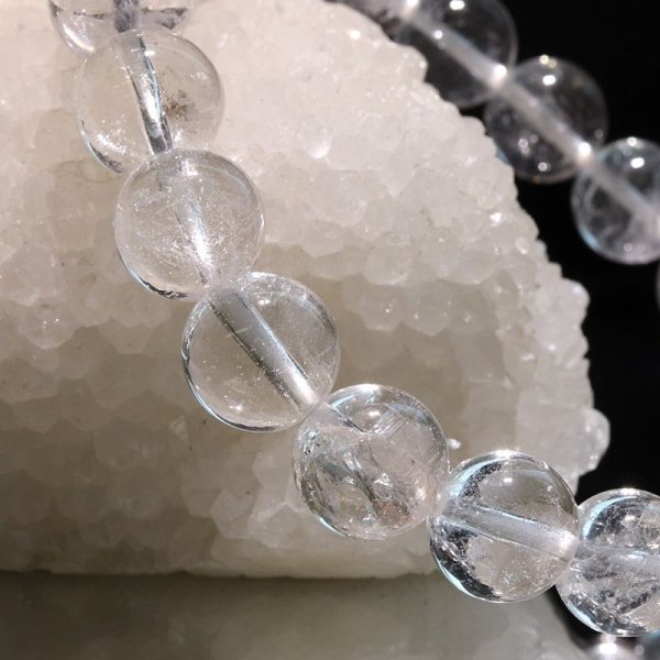 画像4: 【日本銘石】ブレス　山梨黒平黒水晶＜山梨県＞　Aランク　丸約10mm　証明書付き　浄化　厄除け　邪気払い　パワーストーン　天然石　品番：17920