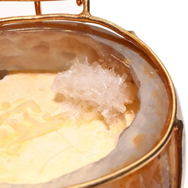 画像5: 置物　トレジャーメノウ　ブラジル産　平和　リラックス　お守り　瑪瑙　インテリア　パワーストーン　天然石　品番：17940