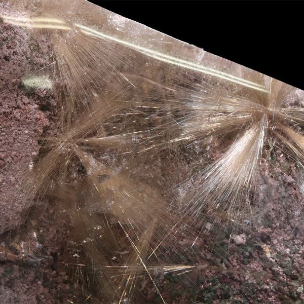 画像4: 【一点物】置物　ガーデン放射ルチルクォーツ（ヴィーナス）　ブラジル産　台付き　金運　財運　ギャンブル運　パワーストーン　天然石　品番：17947