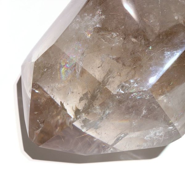 画像6: 【一点物】置物　スモーキーアイリスクォーツ　ブラジル産　虹入り水晶　幸福に導く　浄化　エネルギー　レインボー　パワーストーン　天然石　品番：18053