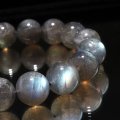 ブレス　ラブラドライト＜マダガスカル産＞　丸　約12mm　運気上昇　幸運　縁起　自由　夢　ヒーリング　パワーストーン　天然石　品番：18072
