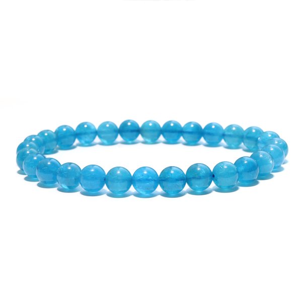 画像3: ブレス　アパタイト＜マダガスカル産＞　丸　約6.5mm　協調　絆　信頼　自信　調和　天然石　パワーストーン　品番：18163