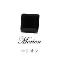 【現品限り】ルース　天然モリオン　スクエアカット　約4×4mm　ブラジル産　ケース付き　最強　魔よけ　浄化　パワーストーン　天然石　品番：18232