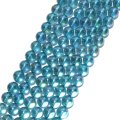 連　ライトアクアオーラ　 丸　 約12mm　浄化　パワーストーン　品番：18312