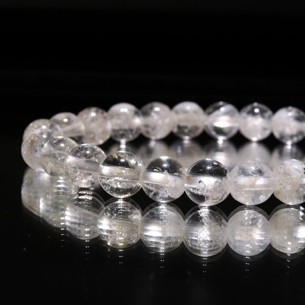 画像3: ブレス　ハイアライトオパール＜メキシコ産＞　丸　約7mm　希望　幸運　愛　パワーストーン　天然石　品番：18325