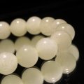 ブレス　リビアングラス＜エジプト産＞　丸　約10mm　ポジティブ　直感力　ヒーリング　パワーストーン　天然石　品番：18390