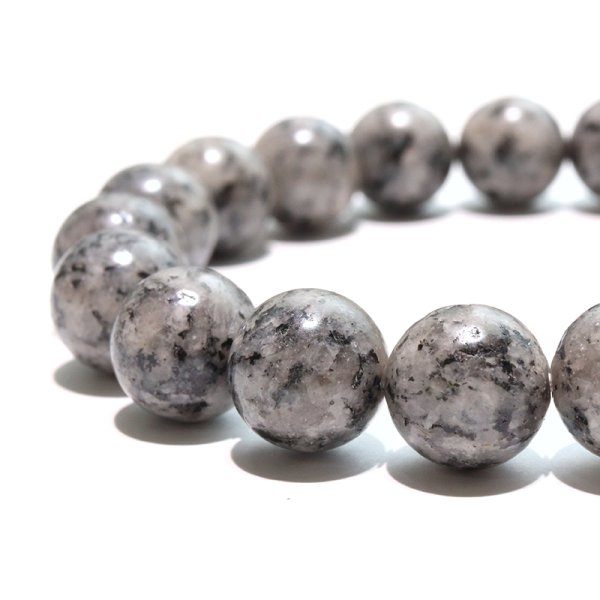 画像3: 【日本銘石】ブレス　サファイア天山石＜佐賀県＞　丸　約10mm　不変　誠実　慈愛　パワーストーン　天然石　品番：18494