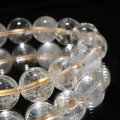 ブレス　シャンパンカラートパーズ＜ブラジル産＞　丸　約12mm　希望への導き　夢の具現化　お守り　魔よけ　邪気除け　パワーストーン　天然石　品番：18517