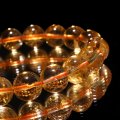 ブレス　シトリン＜ブラジル産＞　丸　約9.5mm　品番：18694