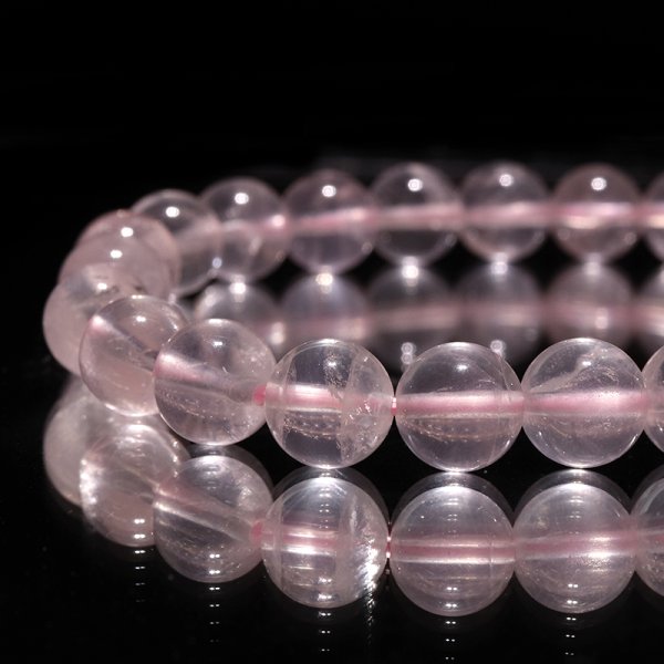 画像4: ブレス　スターローズクォーツ＜マダガスカル産＞　丸　約7.5mm　品番：18713