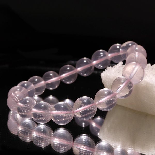 画像5: ブレス　スターローズクォーツ＜マダガスカル産＞　丸　約11mm　品番：18709