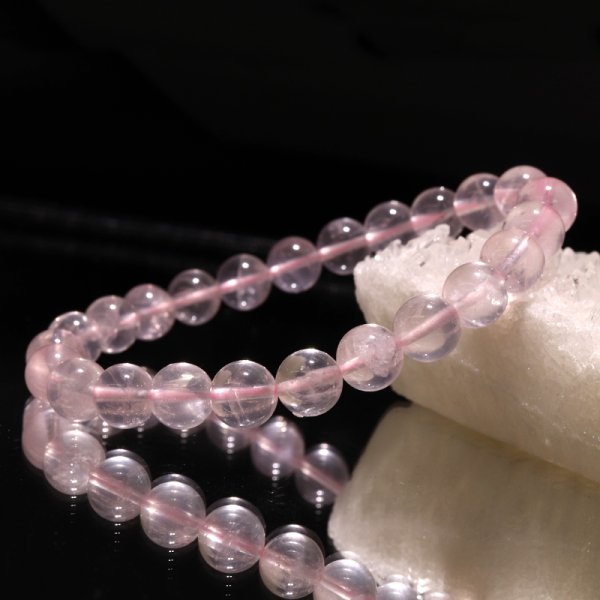 画像5: ブレス　スターローズクォーツ＜マダガスカル産＞　丸　約7.5mm　品番：18713