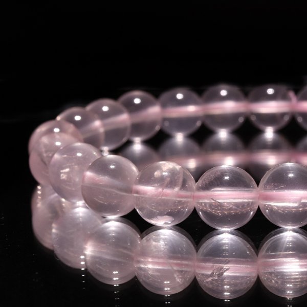 画像4: ブレス　スターローズクォーツ＜マダガスカル産＞　丸　約9.5mm　品番：18711