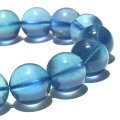 ブレス　サンタマリアアクアマリン＜ブラジル産＞　丸　約13.5mm　品番：18718