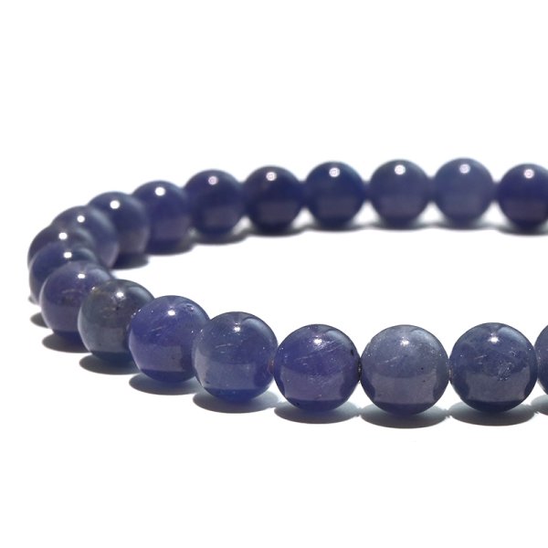 画像3: ブレス　タンザナイト＜タンザニア産＞　丸　約6mm　※ポイント対象外　品番：18780