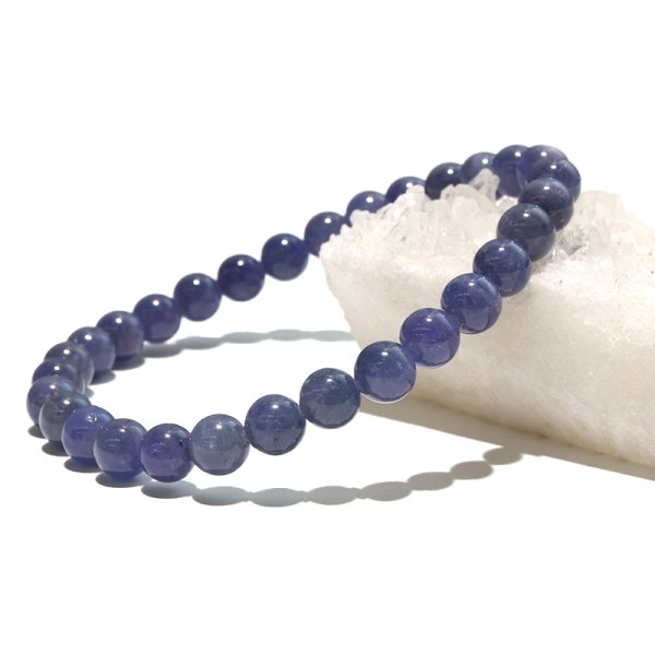 画像4: ブレス　タンザナイト＜タンザニア産＞　丸　約6mm　※ポイント対象外　品番：18780