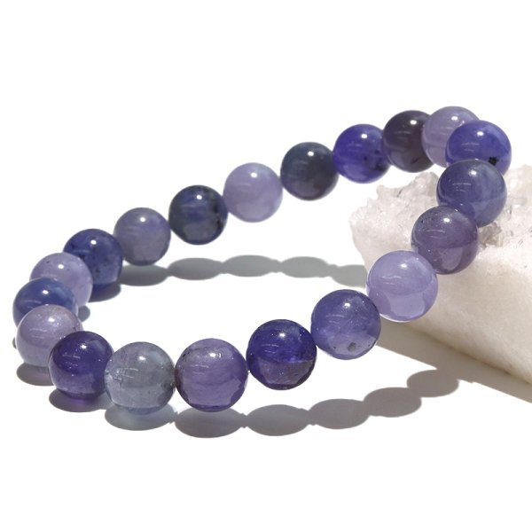 画像5: ブレス　タンザナイト＜タンザニア産＞　丸　約9mm　※ポイント対象外　品番：18794