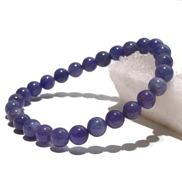 画像5: ブレス　タンザナイト＜タンザニア産＞　丸　約6mm　※ポイント対象外　品番：18799