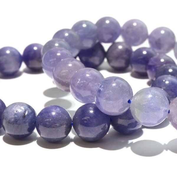 画像4: ブレス　タンザナイト＜タンザニア産＞　丸　約10mm　※ポイント対象外　品番：18792