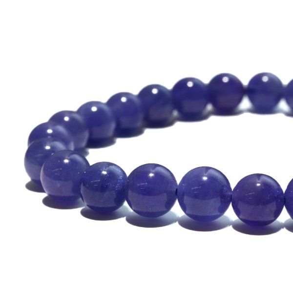 画像3: ブレス　タンザナイト＜タンザニア産＞　丸　約6mm　※ポイント対象外　品番：18787