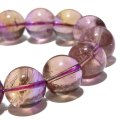 ブレス　アメトリン＜ボリビア産＞　丸　約14.5mm　品番：18817