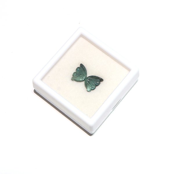 画像6: ルース　トルマリン　蝶々　約13〜16mm×10〜13mm　風水　ケース入り　品番：18850