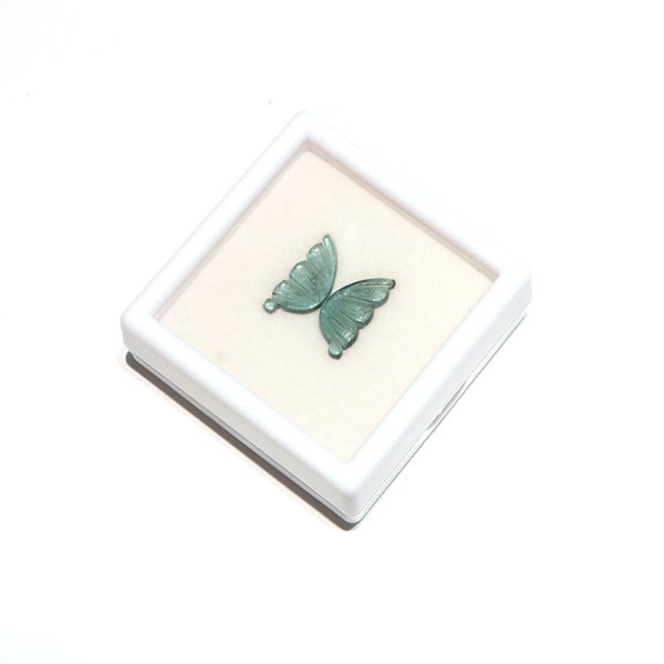 画像6: ルース　トルマリン　蝶々　約12〜13mm×10〜14mm　風水　ケース入り　品番：18851