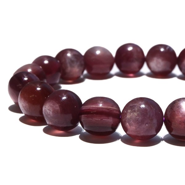 画像3: ブレス　パープルマイカ＜ブラジル産＞　丸　約11mm　品番：18919