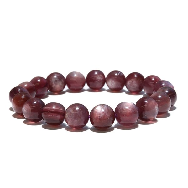 画像5: ブレス　パープルマイカ＜ブラジル産＞　丸　約11mm　品番：18919