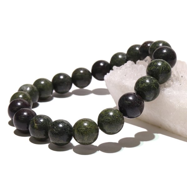 画像4: 【日本銘石】ブレス　ぶどう石＜群馬県＞　丸　約8mm　品番：18925