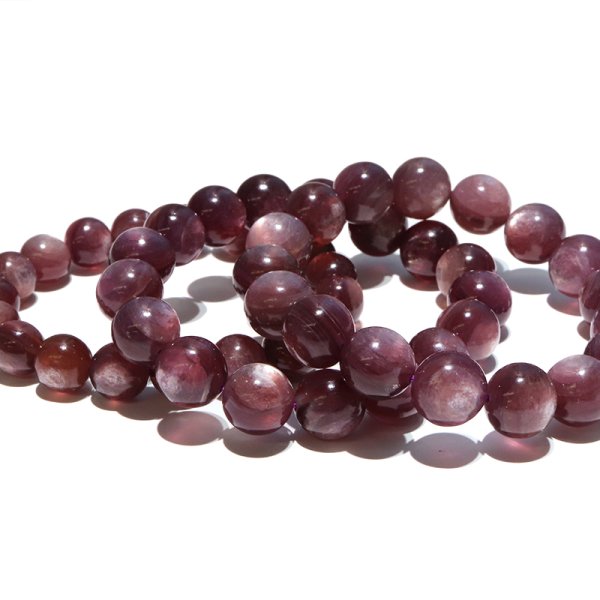 画像6: ブレス　パープルマイカ＜ブラジル産＞　丸　約11mm　品番：18919