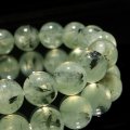 ブレス　エピドートインプレナイト＜オーストラリア産＞　丸　約10.5mm　品番：18947