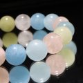 ブレス　MIXベリル＜ブラジル産＞　丸　約10.5mm　品番：18945