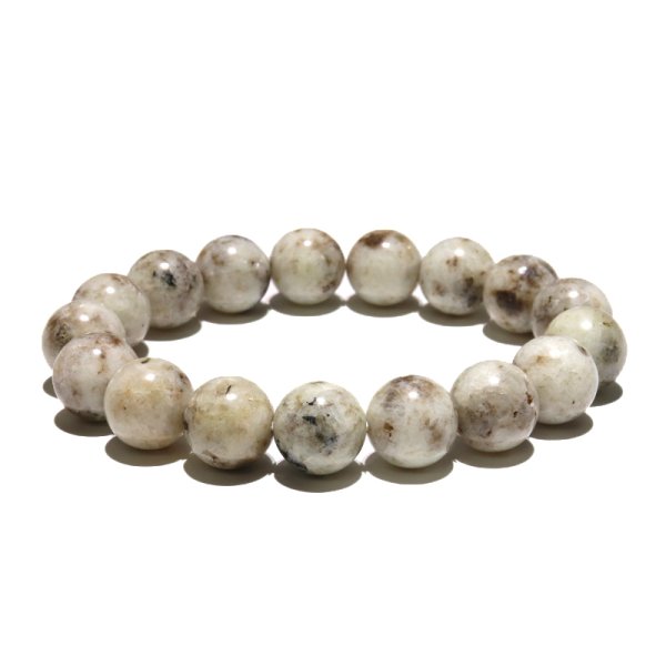 画像6: 【日本銘石】ブレス　杉石(スギライト)＜愛媛県＞　丸　約12mm　証明書付き　品番：18975