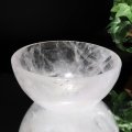 置物　水晶　小鉢　お椀　ブラジル産　クォーツ　品番：18991