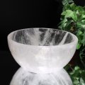 置物　水晶　小鉢　お椀　ブラジル産　クォーツ　品番：18989