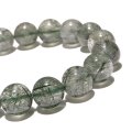 ブレス　グリーンルチル（アクチノライト）＜ブラジル産＞　丸　約10.5mm　品番：19034