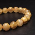 ブレス　ルチルクォーツ＜ブラジル産＞　丸　約8mm　品番：19025