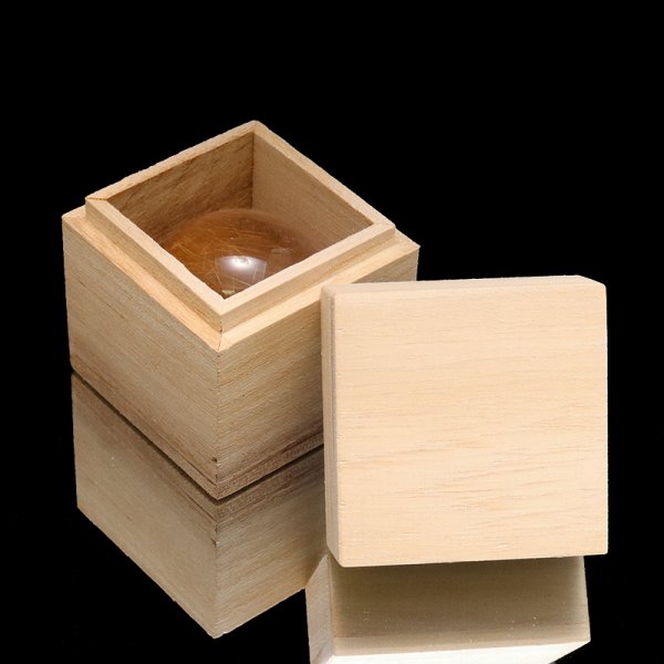 画像5: 【一点物】丸玉　ルチル入りマニハール水晶　インド　マニハール地方産　約36mm　桐箱入り　ヒマラヤ水晶　品番：19085