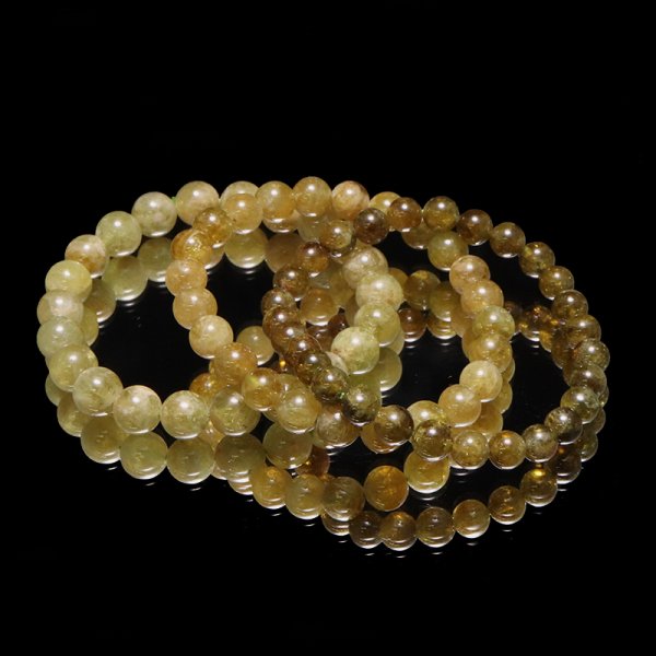 画像7: 【売切50%OFF（表示価格が割引後の金額）】ブレス　グリーンガーネット＜ブラジル産＞　丸　約8mm　品番：19128