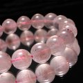 ブレス　ピンクゲーサイトインクォーツ＜ブラジル産＞　丸　約10.5mm　品番：19146
